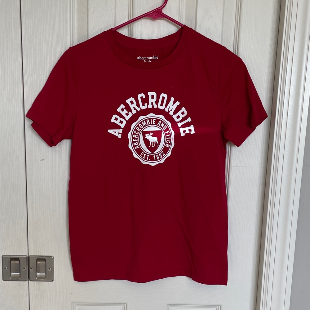 Abercrombie Red Graphic T-Shirt